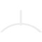 Ekena Millwork Archdale Architectural Grade PVC Gable Bracket, 96"W x 52"H x 2"D x 4"F, 13/12 Pitch GBP096X52X0204ARC00 - alternate 3